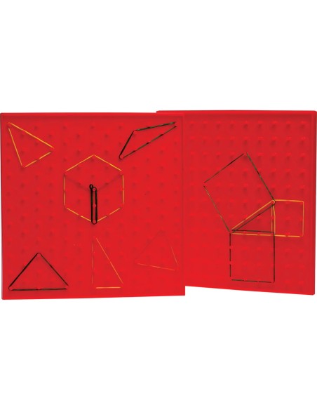 Geoplano Isometrico Dob.color 23x23 Unit