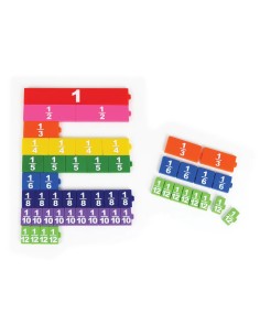 Mini Fichas Fracciones Conectables