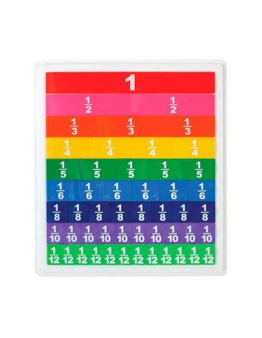 Mini Fichas Fracciones Conectables