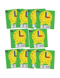 Reloj Borrado en Seco para Estudiantes - Pack de 10