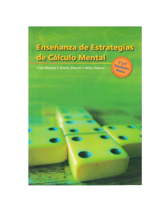 Enseñanza estrategias calculo mental 3-4 2