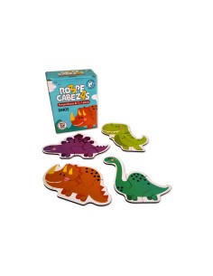 Rompecabezas 3 y 4 piezas - Dinosaurio 2