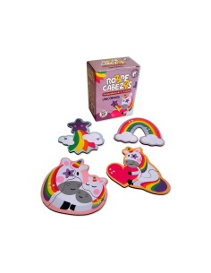 Rompecabezas 3 y 4 piezas - Unicornios 2