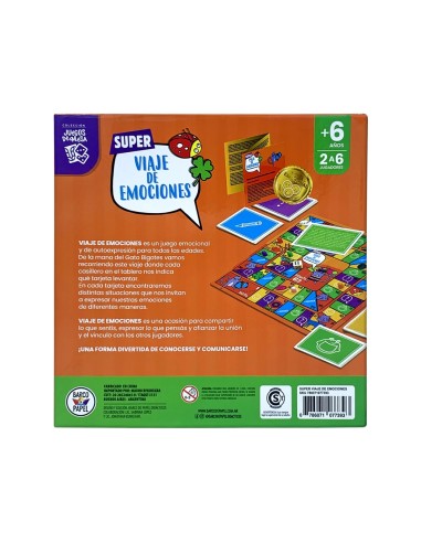 Super viaje de emociones - Juego de mesa
