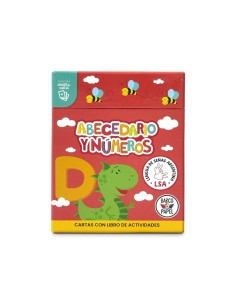 Abecedario y números - Cartas educativas