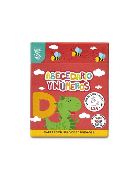 Abecedario y números - Cartas educativas