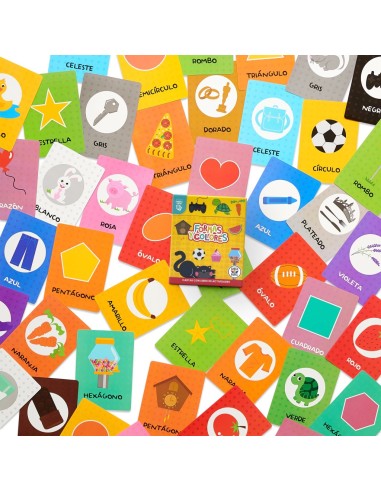 Formas y colores - Cartas educativas
