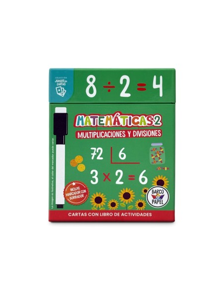 Multiplicaciones y divisiones - Cartas educativas
