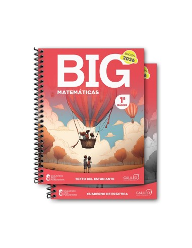BIG Matemáticas Edición 2026 - 1° Básico