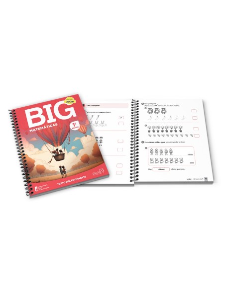 BIG Matemáticas Edición 2026 - 1° Básico