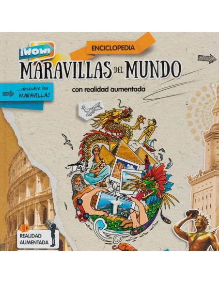 Maravillas del mundo: Enciclopedia con realidad aumentada