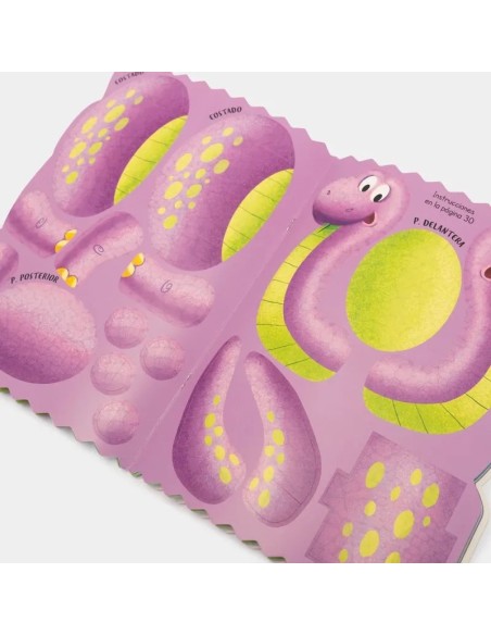 Dinosaurios: pegatinas divertidas