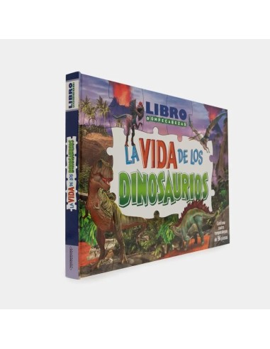 La vida de los dinosaurios – Libro rompecabezas