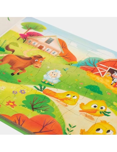 Granja – Libro rompecabezas