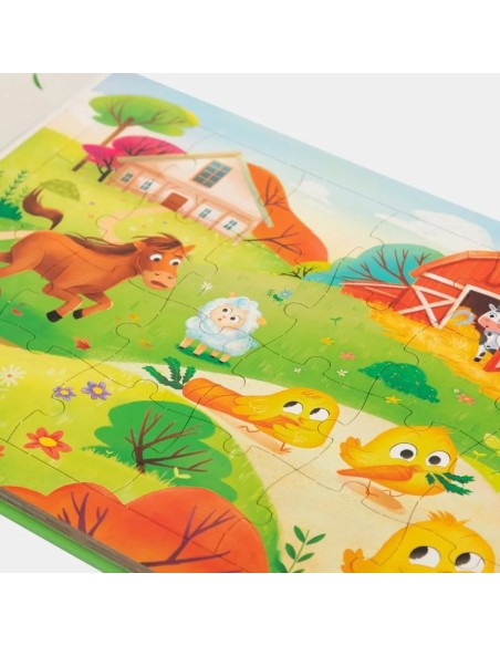 Granja – Libro rompecabezas
