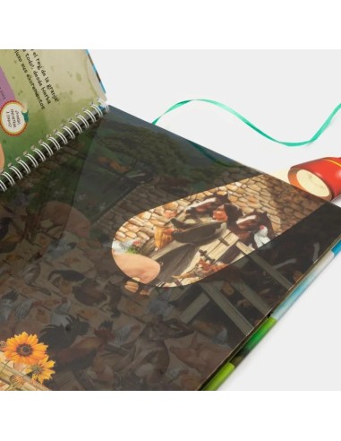 Libro linterna: busca, descubre y asómbrate. Animales de la granja