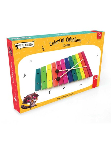 Xilofono Colorido 12 Notas Svoora