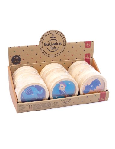 Juego de Madera Equilibrio Animales