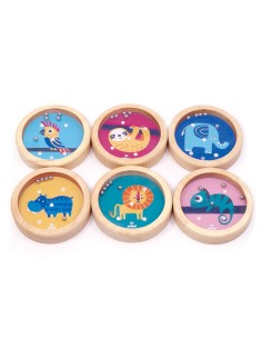 Juego de Madera Equilibrio Animales
