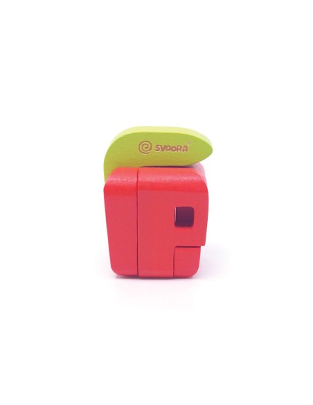 Puzzle Manzana Madera Svoora