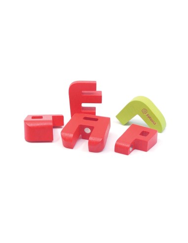 Puzzle Manzana Madera Svoora