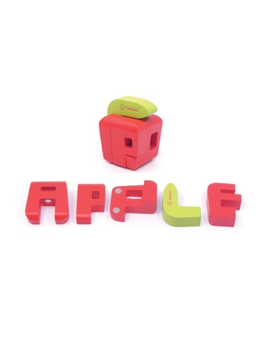 Puzzle Manzana Madera Svoora