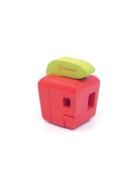 Puzzle Manzana Madera Svoora