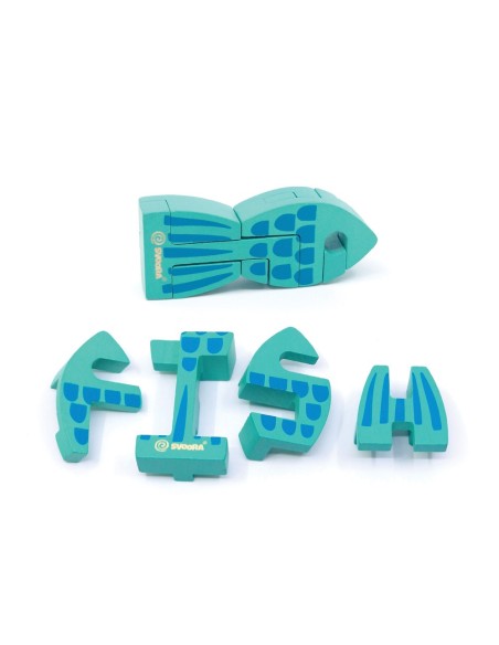 Puzzle Pez Madera Svoora