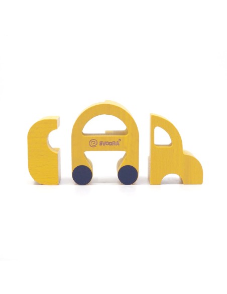 Puzzle Auto Madera Svoora