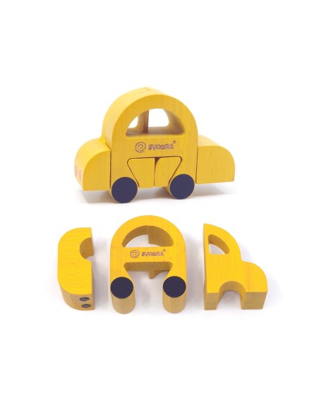 Puzzle Auto Madera Svoora