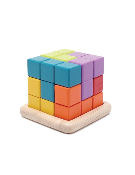 Puzzle Cubo Madera Svoora