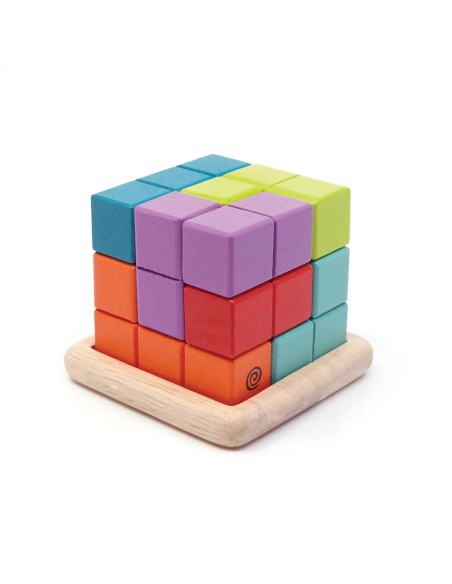 Puzzle Cubo Madera Svoora