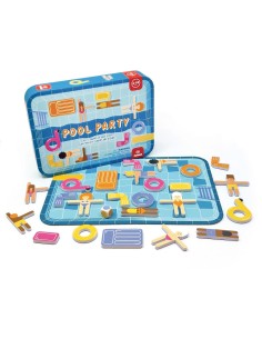 Fiesta en la Piscina Juego de Mesa Magnetico Svoora