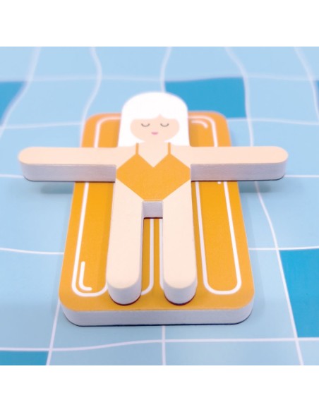 Fiesta en la Piscina Juego de Mesa Magnetico Svoora