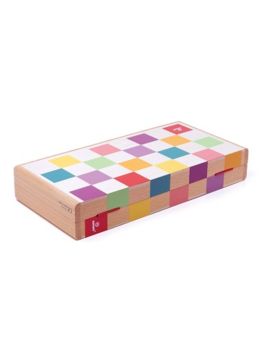 Juego de Ajedrez, Damas y Backgammon Madera Svoora