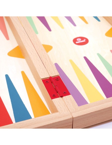 Juego de Ajedrez, Damas y Backgammon Madera Svoora