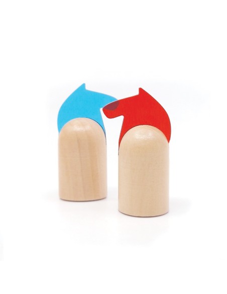 Juego de Ajedrez, Damas y Backgammon Madera Svoora