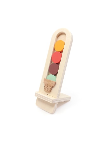 Juego de Conos de Helado Madera Svoora