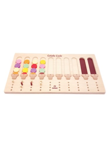 Juego de Conos de Helado Madera Svoora