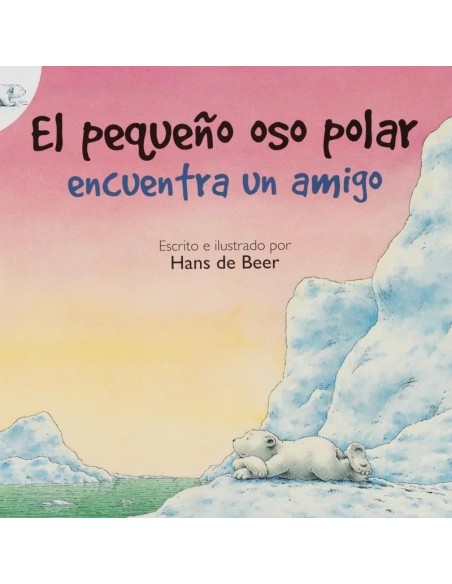 El pequeño oso polar encuentra un amigo