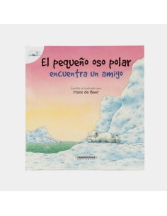 El pequeño oso polar encuentra un amigo