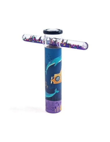 Caleidoscopio Barra Liquida Bajo el Agua 15 cm