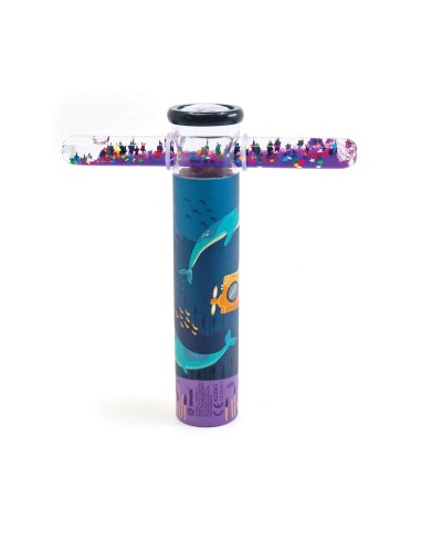 Caleidoscopio Barra Liquida Bajo el Agua 15 cm