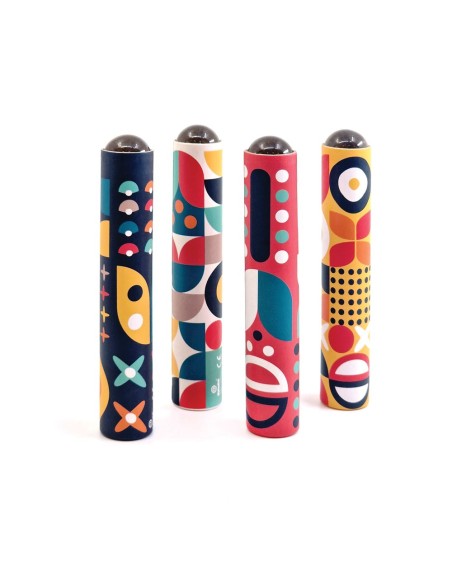 Caleidoscopio con Bola de Cristal - Amarillo