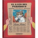 El gato del periódico