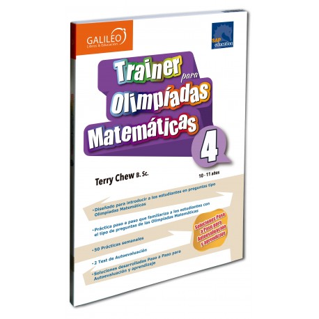 Trainer Olimpiadas Matemáticas 4 - 10 a 11 años.