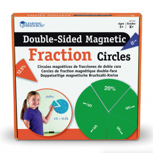 Fracciones circular magnética doble