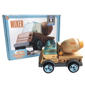 Desmontable madera: Camión mezclador