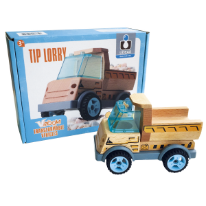 Desmontable madera: Camión de punta