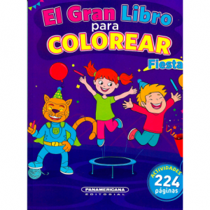 El gran libro para colorear de fiesta